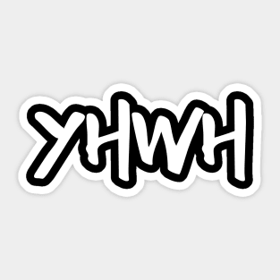 YHWH Sticker